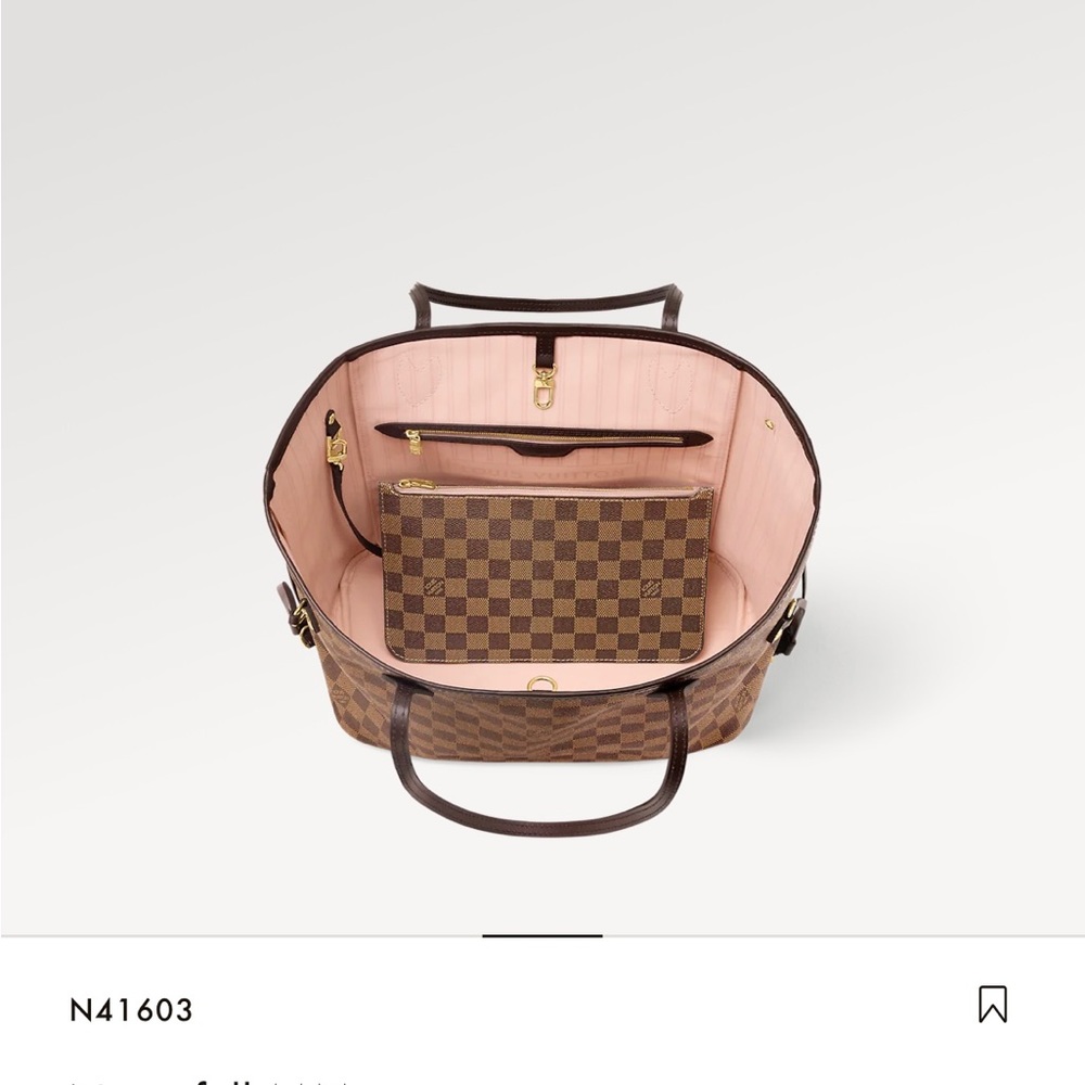 Louis Vuitton Neverfull MM Damier Ebene - Picture 3 of 8